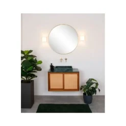 Lucide JELTE - Wandlamp Badkamer - Ø 12 cm - 1xG9 - IP44 - Zwart Online
