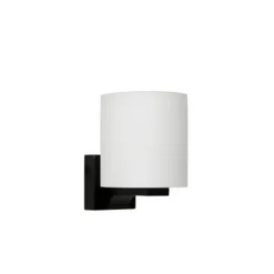 Lucide JENNO - Wandlamp Badkamer - 1xG9 - IP44 - Zwart Online