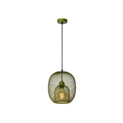 Lucide JERREL - Hanglamp - Ø 25 cm - 1xE27 - Groen Best