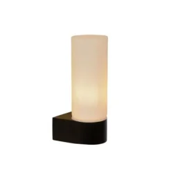 Lucide JESSE - Wandlamp Badkamer - 1xG9 - IP44 - Zwart Outlet