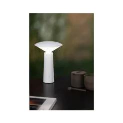Lucide JIVE Tafellamp Buiten-Wit-Ø13,7-LED Dimb.-3W Online