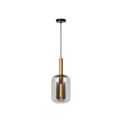 Lucide JOANET - Hanglamp - Ø 22 cm - 1xE27 - Fumé Outlet