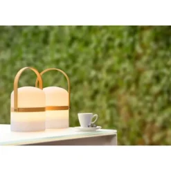 Lucide JOE - Tafellamp Buiten - Ø 14,5 cm - LED Dimb. - 1x3W 2800K - IP44 - Wit Online