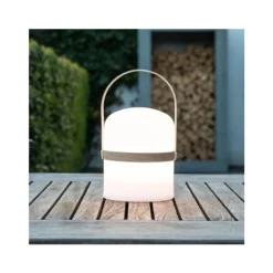 Lucide JOE - Tafellamp Buiten - Ø 14,5 cm - LED Dimb. - 1x3W 2800K - IP44 - Wit Online