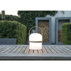 Lucide JOE - Tafellamp Buiten - Ø 14,5 cm - LED Dimb. - 1x3W 2800K - IP44 - Wit Online
