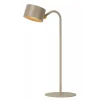 Lucide JOLAN - Oplaadbare Bureaulamp - Accu/Batterij - LED Dim to warm - 1x3,5W 2700K/5700K - Taupe