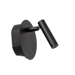 Lucide JOLIJN Bedlamp-Zwart-Ø10,2-LED-2W-3000K Outlet