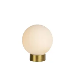 Lucide JORIT Tafellamp-Opaal-Ø25-1xE27-60W-Glas New