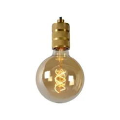 Lucide JOVA - Hanglamp - Ø 4,6 cm - 1xE27 - Mat Goud / Messing Outlet
