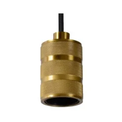Lucide JOVA - Hanglamp - Ø 4,6 cm - 1xE27 - Mat Goud / Messing Outlet