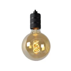Lucide JOVA - Hanglamp - Ø 4,6 cm - 1xE27 - Zwart Sale