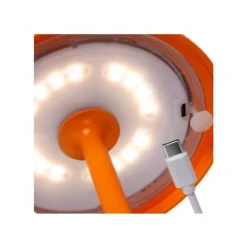 Lucide JOY Tafellamp Buiten-Oranje-Ø12-LED Dimb.-1,5W New