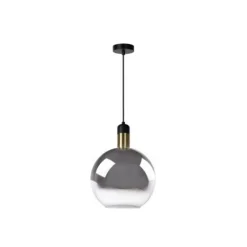 Lucide JULIUS Hanglamp 1x E27 Ø 28cm Smoke Glas Outlet