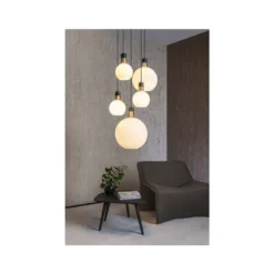 Lucide JULIUS Hanglamp-Opaal-5xE27-40W-Glas