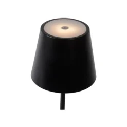 Lucide JUSTIN - Tafellamp Buiten - Ø 11 cm - LED Dimb. - 1x2,2W 3000K - IP54 - Zwart Clearance