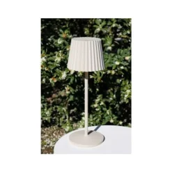 Lucide JUSTINE Tafellamp Buiten-Beige-LED Dimb.-2W-2700K Discount