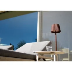 Lucide JUSTINE Tafellamp Buiten-Roest .-LED Dimb.-2W Best