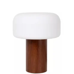 Lucide KENAN - Tafellamp - Ø 22 cm - 1xE14 - Hout Hot