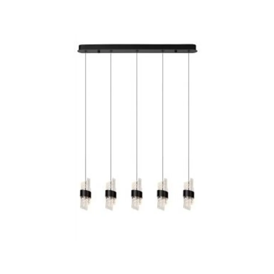Lucide KLIGANDE Hanglamp-Zwart-LED Dimb.-7,8W-2700K Online