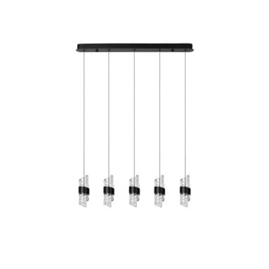 Lucide KLIGANDE Hanglamp-Zwart-LED Dimb.-7,8W-2700K Online