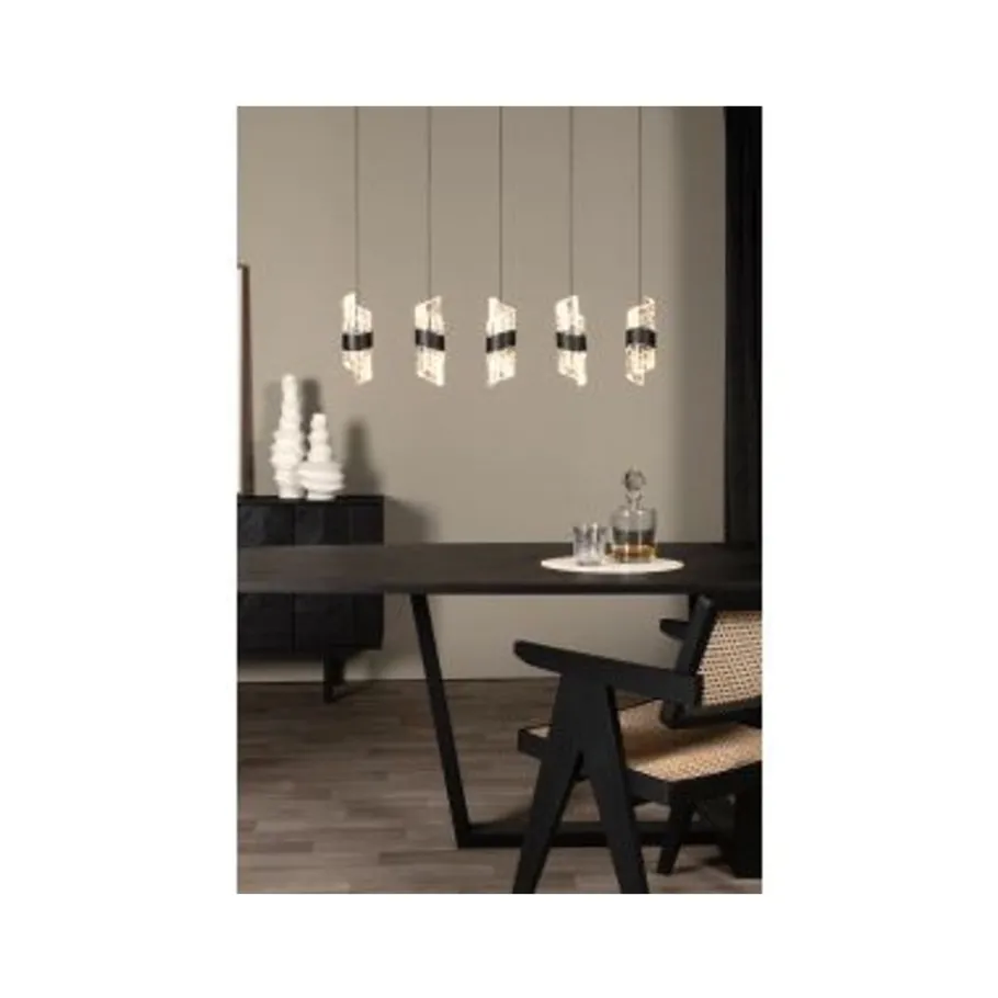 Lucide KLIGANDE Hanglamp-Zwart-LED Dimb.-7,8W-2700K Online