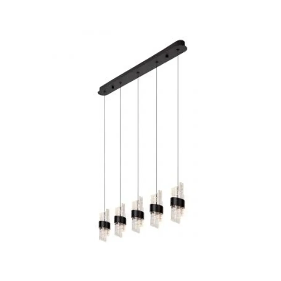 Lucide KLIGANDE Hanglamp-Zwart-LED Dimb.-7,8W-2700K Online