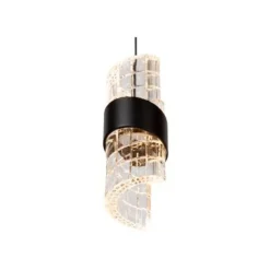 Lucide KLIGANDE Hanglamp-Zwart-Ø30-LED Dimb.-8W-2700K Discount