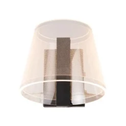 Lucide KORGIS Wandlamp Badk.-Transp.-LED-10W-3000K-IP44 New