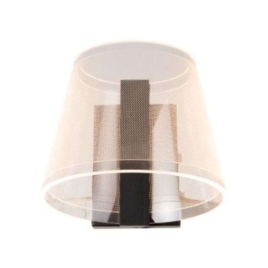 Lucide KORGIS Wandlamp Badk.-Transp.-LED-10W-3000K-IP44 New