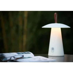 Lucide LA DONNA - Tafellamp Buiten - Ø 19,7 cm - LED Dimb. - 1x2W 2700K - IP54 - 3 StepDim - Wit Best