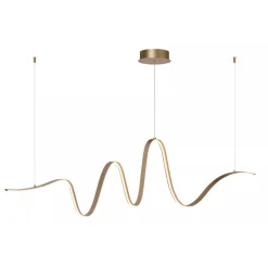 Lucide LAMBADA Hanglamp-Mat Go.-LED Dimb.-34W-2700K/3200K Online