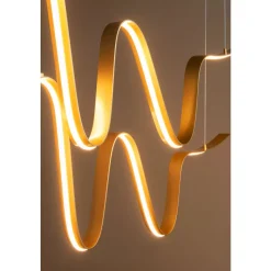 Lucide LAMBADA Hanglamp-Mat Go.-LED Dimb.-53W-2700K/3200K