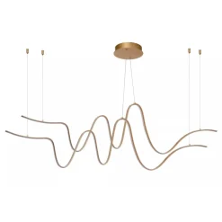 Lucide LAMBADA Hanglamp-Mat Go.-LED Dimb.-53W-2700K/3200K