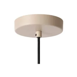 Lucide LAMBRES Hanglamp-Taupe-1xE27-40W-Alumin. Sale