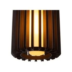 Lucide LAMBRES Hanglamp-Zwart-1xE27-40W-Alumin. Sale