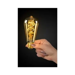 Lucide Lamp LED ST64 5W 260LM 2200K Dimbaar Amber Discount