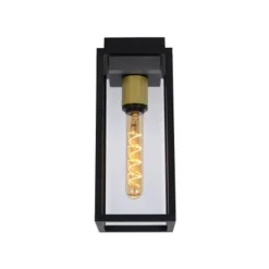 Lucide LAURENS Plafonnière Buiten-Zwart-1xE27-15W-IP54 Online