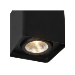 Lucide LEEDS Plafonnière Buiten-Zwart-LED-9W-2700K-IP54 Discount