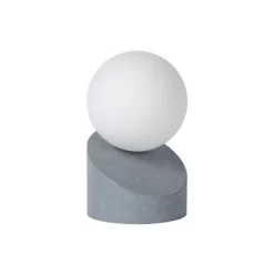 Lucide LEN - Tafellamp - Ø 10 cm - 1xG9 - Grijs New