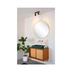 Lucide LENNERT Plafondspot 2x5W/GU10 Mat Zwart Online