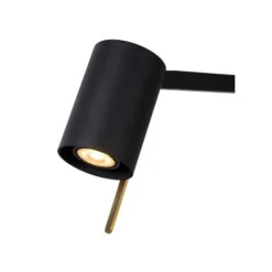 Lucide LESLEY - Bureaulamp - 1xGU10 - Zwart Online