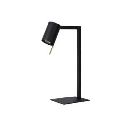 Lucide LESLEY - Bureaulamp - 1xGU10 - Zwart Online