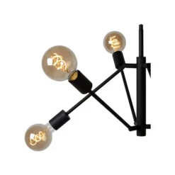 Lucide LESTER - Hanglamp - 6xE27 - Zwart Sale