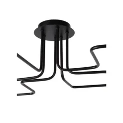 Lucide LESTER Plafondlicht 6xE27 100/75/20cm Zwart New