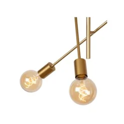 Lucide LESTER Plafonnière-Mat Go.-6xE27-40W-Metaal Online