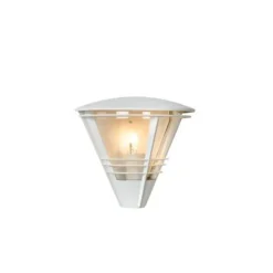 Lucide LIVIA - Wandlamp Buiten - 1xE27 - IP44 - Wit Clearance