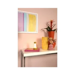 Lucide LORALI Tafellamp-Okerge.-LED Dimb.-1,2W Outlet