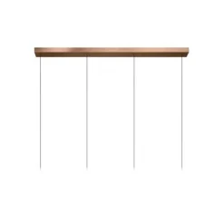 Lucide LORENZ - Hanglamp - LED Dimb. - 4x4W 3000K - Roest bruin Best