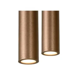 Lucide LORENZ - Hanglamp - LED Dimb. - 4x4W 3000K - Roest bruin Best