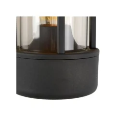 Lucide LORI - Wandlamp Buiten - Ø 12 cm - 1xE27 - IP44 - Antraciet